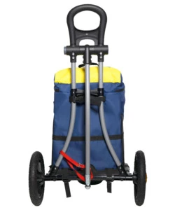 BORSA PER BICI BELLELLI "B-TOURIST" BLU/GIALLO, PORTATA MASSIMA 25 KG