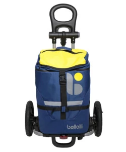BORSA PER BICI BELLELLI "B-TOURIST" BLU/GIALLO, PORTATA MASSIMA 25 KG