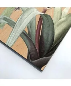 QUADRO IN LEGNO "YELLOW PARROT", 47X67 CM