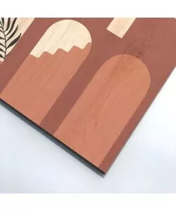 QUADRO IN LEGNO "ARCHITETCTURES COLOURS", 47X67 CM