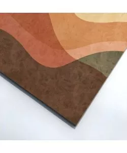 QUADRO IN LEGNO "DESERT SUN", 47X67 CM