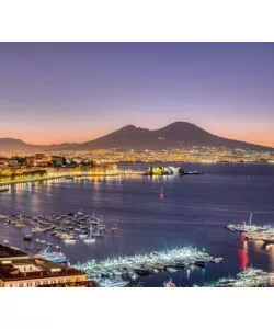 FOTOMURALE ADESIVO "NAPOLI" IN PVC, 312X280 CM