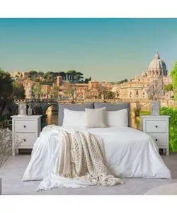 FOTOMURALE ADESIVO "ROMA" IN PVC, 312X280 CM