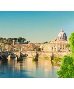 FOTOMURALE ADESIVO "ROMA" IN PVC, 312X280 CM