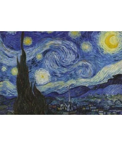 FOTOMURALE ADESIVO "STARRY NIGHT" IN PVC, 312X280 CM