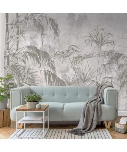FOTOMURALE ADESIVO "BAMBOO" IN PVC, 416X280 CM