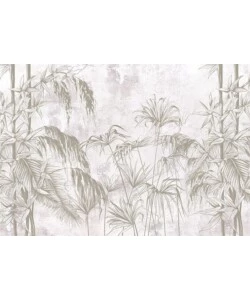 FOTOMURALE ADESIVO "BAMBOO" IN PVC, 416X280 CM