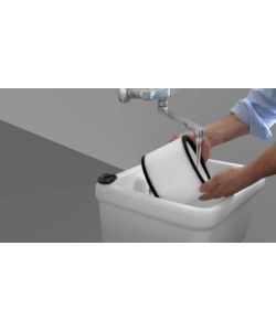 ASPIRATORE SOLIDI LIQUIDI ELETTRICO LAVOR "WTP 30 X" 1600W 30 LT 65 L/S