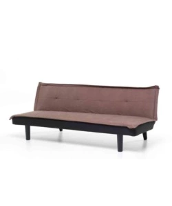 DIVANO LETTO "TWIST" 3 POSTI MARRONE, 184X75X68 CM