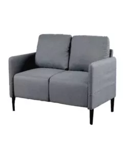 DIVANO 2 POSTI "POKER" BLU JEANS, 135X81X90 CM