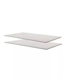 SET 2 RIPIANI PER ARMADIO "GHOST 120", 56X39,1X1,5 CM