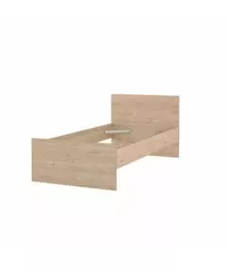 GIROLETTO SINGOLO "NAIA" EFFETTO QUERCIA 90X190 CM