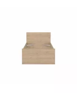 GIROLETTO SINGOLO "NAIA" EFFETTO QUERCIA 90X190 CM