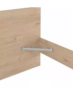 GIROLETTO SINGOLO "NAIA" EFFETTO QUERCIA 90X190 CM