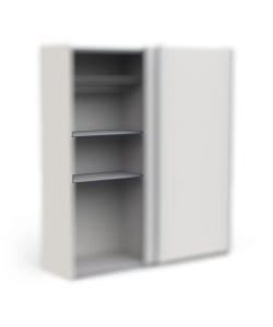 SET 2 RIPIANO PER ARMADIO "GHOST 180", 86,8X39,1X3 CM