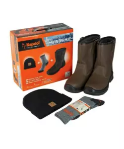 Kit Kapriol "Winter" con ontario berretto e calze numero 44
