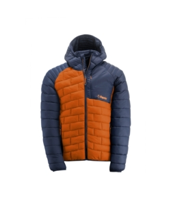 GIACCA PIUMINO DA LAVORO KAPRIOL "THERMIC" BLU/ARANCIONE, TG S