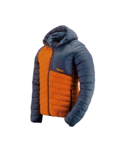 GIACCA PIUMINO DA LAVORO KAPRIOL "THERMIC" BLU/ARANCIONE, TG XXXL