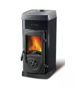 Stufa a legna La Nordica Extraflame "Super Junior" nero 5,7 kW