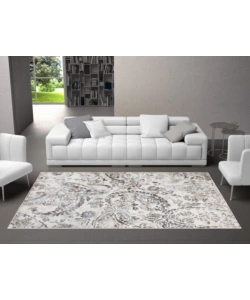TAPPETO "DOUBLE" MARRONE, 160X230 CM