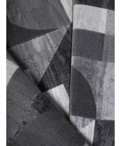 TAPPETO "DOUBLE" GRIGIO, 110X170 CM