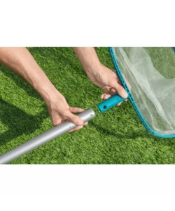 RETINO DI SUPERFICIE A SACCO PER PULIZIA PISCINE BESTWAY AZZURRO 43X30X4,5 CM