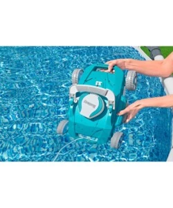 ROBOT PULIZIA PISCINA A BATTERIA BESTWAY "AQUATRONIX" RICARICABILE 2700 L/H