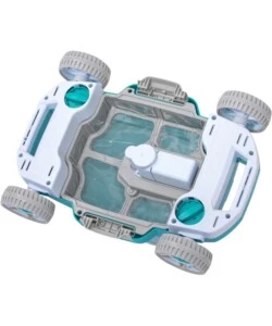 ROBOT PULIZIA PISCINA A BATTERIA BESTWAY "AQUATRONIX" RICARICABILE 2700 L/H