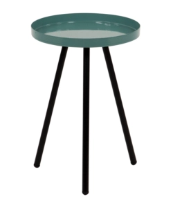 TAVOLINO SALOTTO "DALTON" VERDE, Ø30 CM