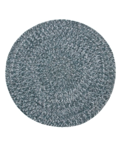 TAPPETO "SOLID" ROTONDO ACQUA, Ø 120 CM
