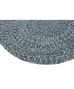 TAPPETO "SOLID" ROTONDO ACQUA, Ø 120 CM