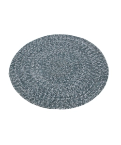 TAPPETO "SOLID" ROTONDO ACQUA, Ø 120 CM