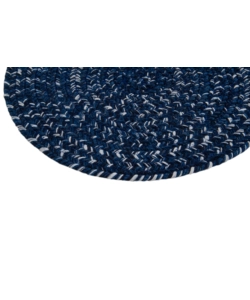 TAPPETO "SOLID" ROTONDO BLU, Ø 120 CM