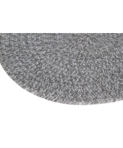 TAPPETO "SOLID" ROTONDO GRIGIO CHIARO, Ø 120 CM