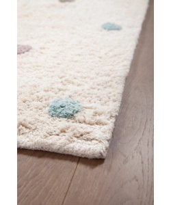 TAPPETO "FANTASIA 4" COTONE MULTICOLOR, 150X100 CM