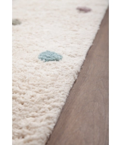TAPPETO "FANTASIA 4" COTONE MULTICOLOR, 150X100 CM