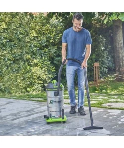 ASPIRATORE SOLIDI LIQUIDI ELETTRICO RIBIMEX "ASPIRIX" 1200W 30 LT 40 L/S - PRASP30IT