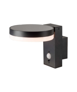 APPLIQUE SOLARE ROTONDA CON SENSORE 3000K IP44, 22,9X15,5X15,5 CM