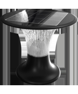 LAMPADA LED SOLARE DA TERRA NERA 15W IP65, 25,7X2,17 CM