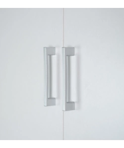 MOBILE  LAVATRICE SALVASPAZIO "WASH" COLORE BIANCO, 64X24X190 CM