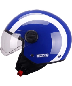 CASCO MOTO SPARCO SP601 BLU/BIANCO TG.M