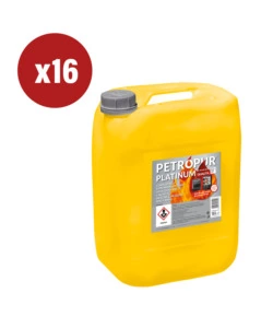 COMBUSTIBILE LIQUIDO PETROPUR PLATINUM 16 TANICHE DA 18LT - TOTALE DI 288 LITRI