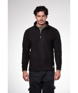 GILET DA LAVORO IN PILE WRK "WRK503" COLORE NERO SENZA CAPPUCCIO, TG L