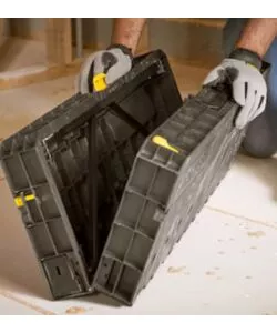 BANCO DA LAVORO STANLEY "ESSENTIAL" IN POLIPROPILENE, 80X61X73,6 CM