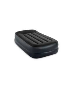 MATERASSO SINGOLO AUTOGONFIANTE INTEX "AIRBED DURA-BEAM PILLOW REST RAISED" COLORE BLU SCURO, 99X191X42 CM - COD. 64122ND