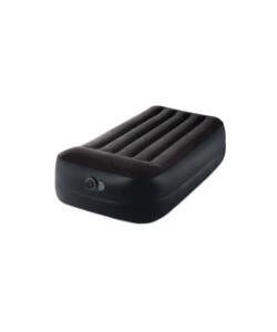 MATERASSO SINGOLO AUTOGONFIANTE INTEX "AIRBED DURA-BEAM PILLOW REST RAISED" COLORE BLU SCURO, 99X191X42 CM - COD. 64122ND