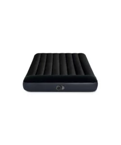 MATERASSO AD UNA PIAZZA E MEZZA AUTOGONFIANTE INTEX "AIRBED DURA-BEAM PILLOW REST CLASSIC" COLORE BLU SCURO, 137X191X25 - COD. 64148ND