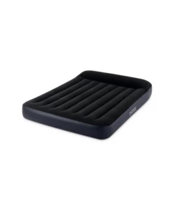 MATERASSO AD UNA PIAZZA E MEZZA AUTOGONFIANTE INTEX "AIRBED DURA-BEAM PILLOW REST CLASSIC" COLORE BLU SCURO, 137X191X25 - COD. 64148ND