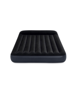 MATERASSO AD UNA PIAZZA E MEZZA AUTOGONFIANTE INTEX "AIRBED DURA-BEAM PILLOW REST CLASSIC" COLORE BLU SCURO, 137X191X25 - COD. 64148ND