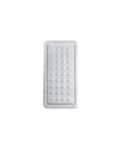 MATERASSO SINGOLO AUTOGONFIANTE "AIRBED DURA-BEAM SUPREME AIR-FLOW" COLORE GRIGIO CHIARO CON POMPA INTEGRATA, 99X191X51 CM - COD. 64488ND